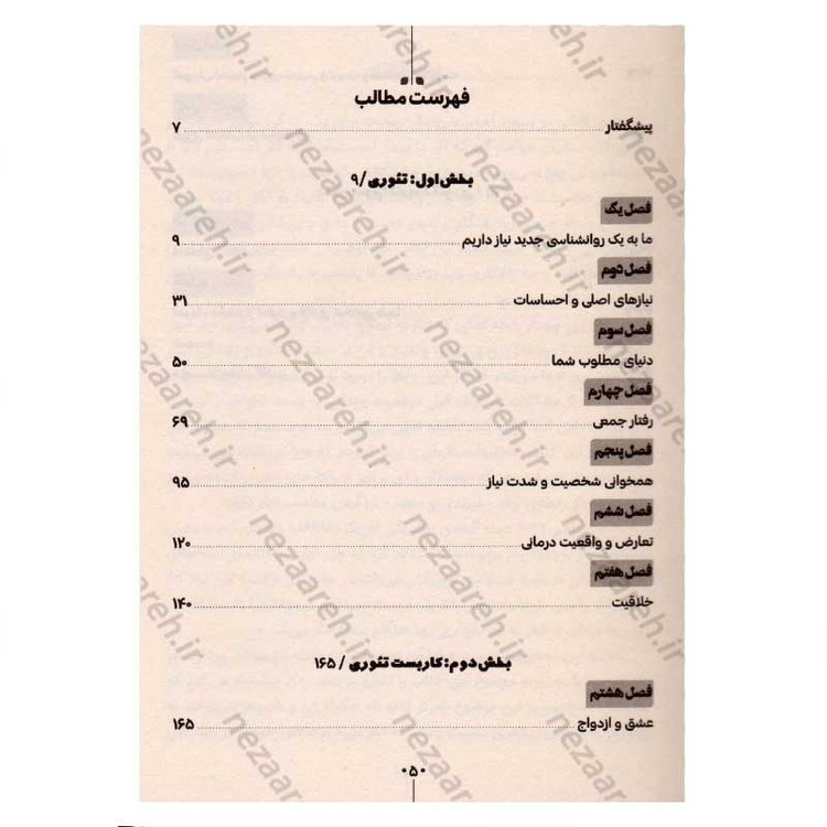 کتاب تئوری انتخاب اثر ویلیام گلسر