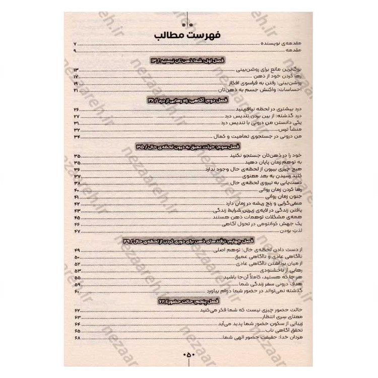 کتاب نیروی حال (رهنمودی برای روشن بینی معنوی) اثر اکهارت تول