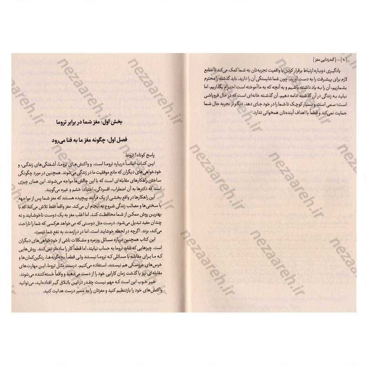 کتاب گند زدایی مغز (کنترل ذهن، کلید رهایی از افکار منفی) اثر فیث جی. هارپر