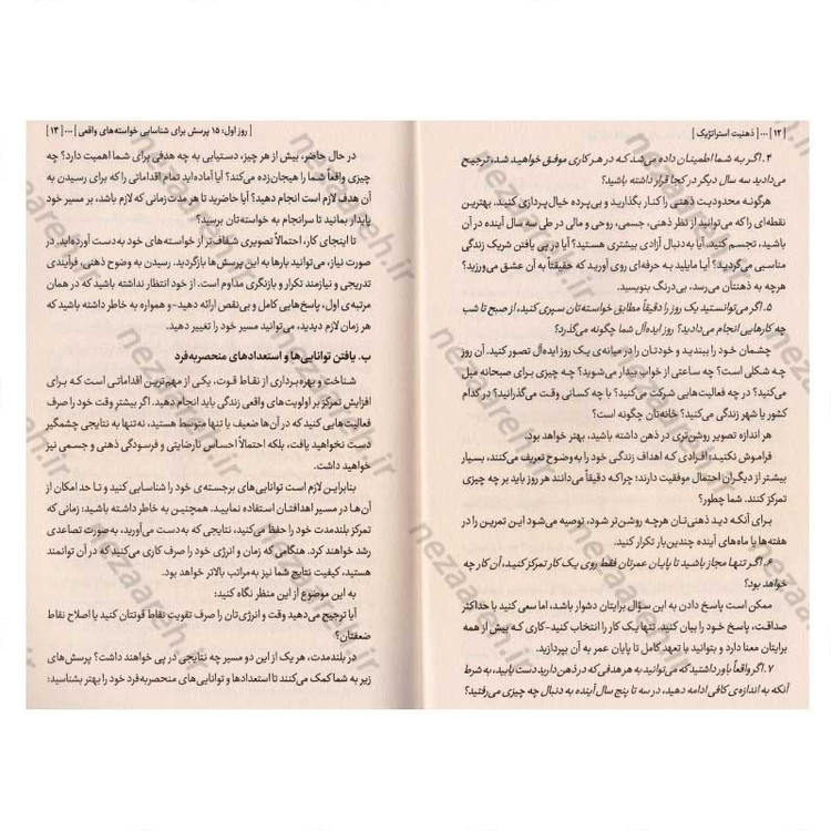 کتاب ذهنیت استراتژیک (راهی برای تسلط بر اهداف شخصی و حرفه ای) اثر تیبو موریس