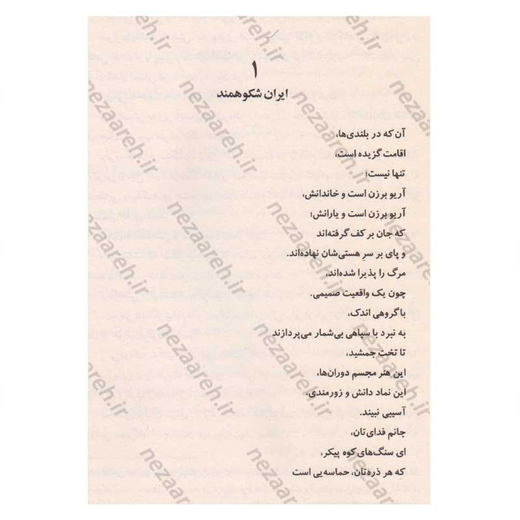 کتاب آریوبرزن آخرین سردار از تبار پاسداران تخت جمشید اثر فواد فاروقی