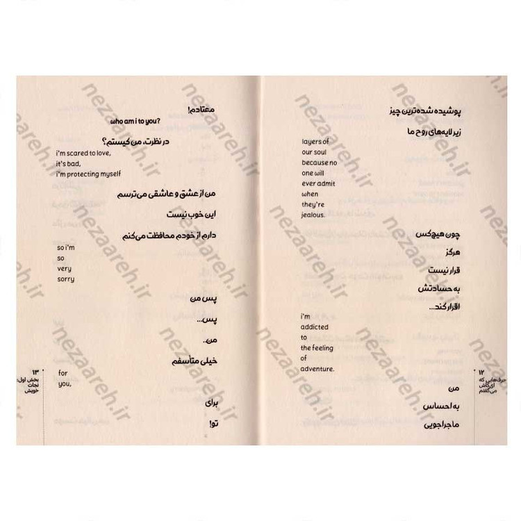 کتاب حرف هایی که ای کاش می گفتم (متن کامل دو زبانه) اثر گیتلین کلی