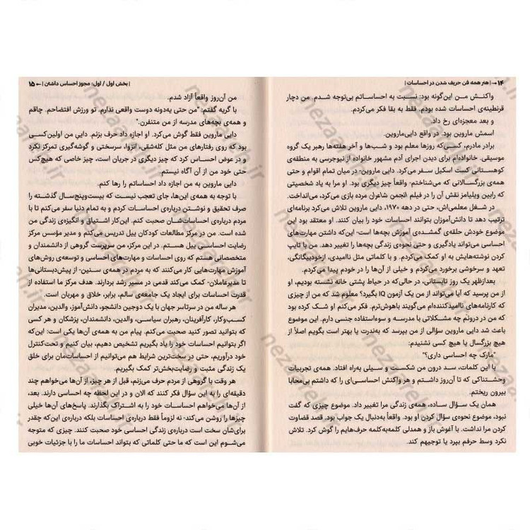 کتاب هنر همه فن حریف شدن در احساسات (به کارگیری قدرت احساسات برای کمک به رشد و شکوفایی) اثر مارک براکت