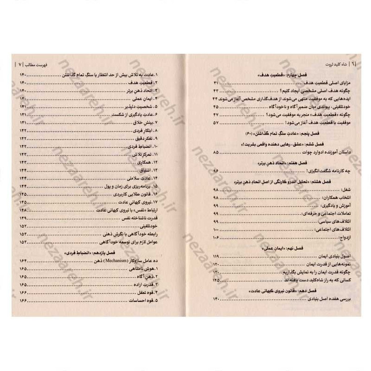 کتاب شاه کلید ثروت اثر ناپلئون هیل