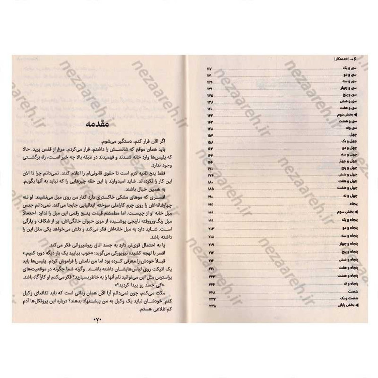 کتاب خدمتکار اثر فریدا مک فادن