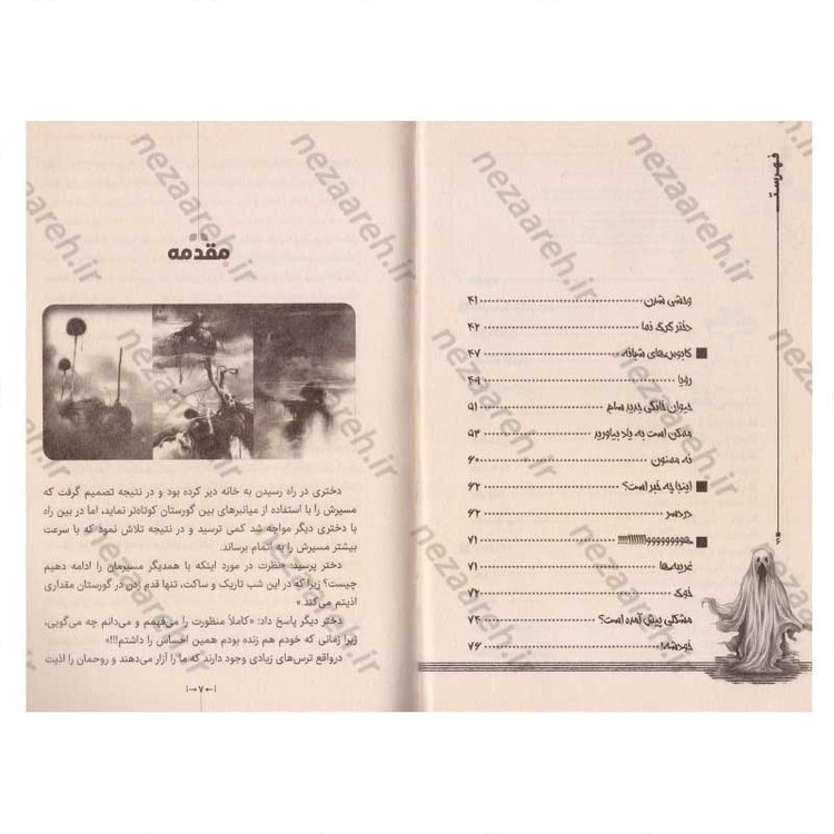 کتاب کابوس های شبانه (داستان های ترسناک برای گفتن در تاریکی) اثر آلوین شوارتز