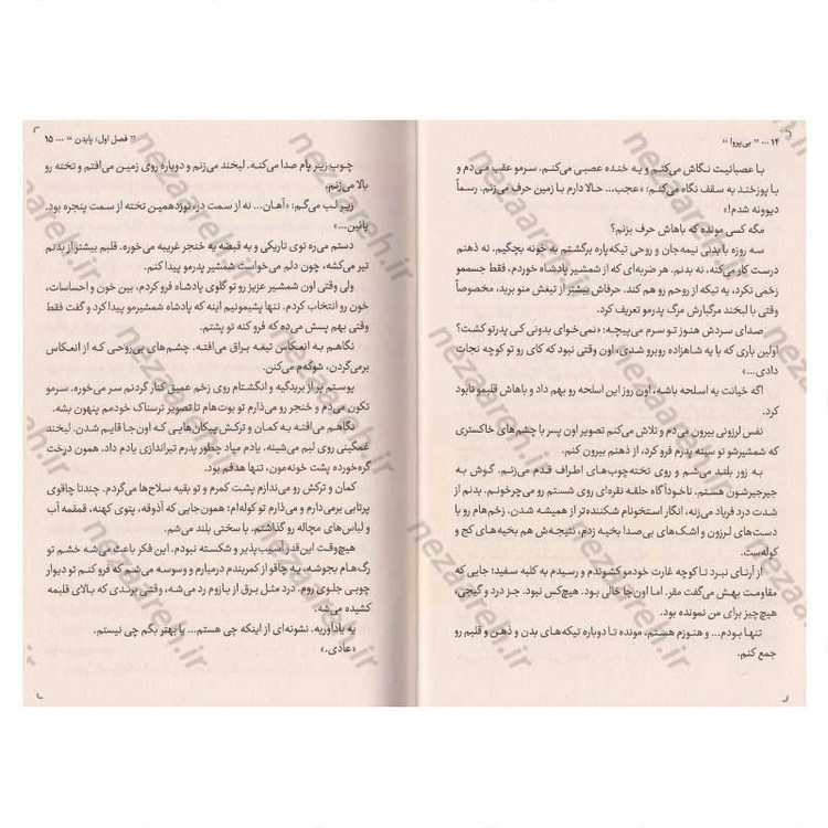 کتاب بی پروا (جایی که شجاعت، مرز دیوانگی ست) اثر لورن رابرتس