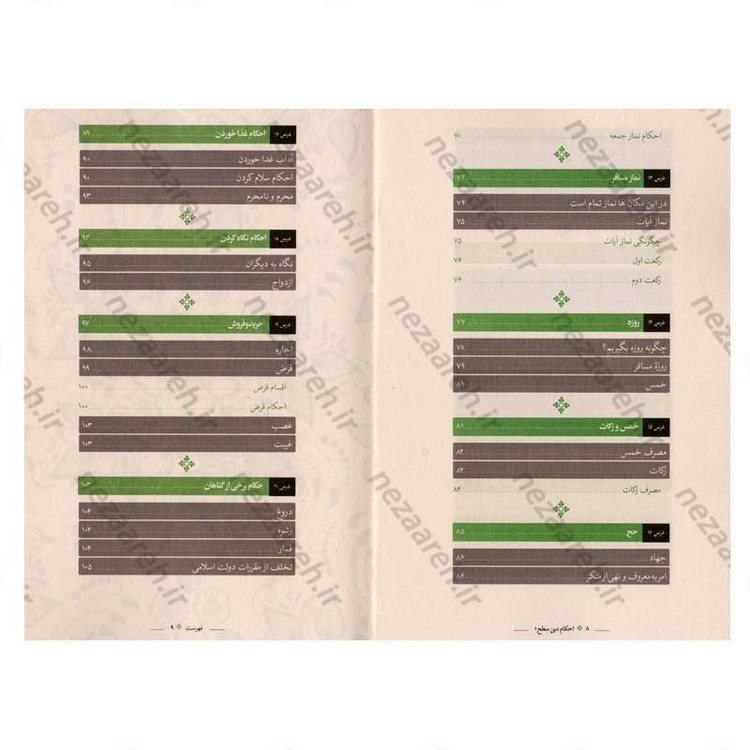 کتاب احکام دین (سطح یک) اثر محمد حسین فلاح زاده
