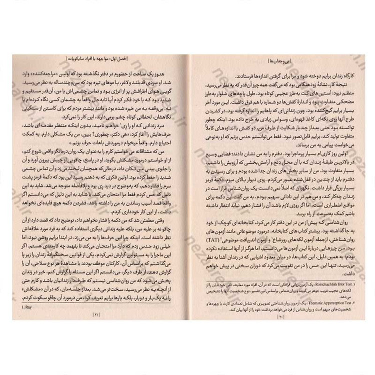 کتاب بی وجدان ها (دنیای آزار دهنده سایکوپات ها در میان ما) اثر دکتر رابرت دی. هیر