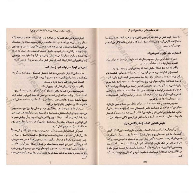 کتاب قدرت مثبت گرایی در غلبه بر افسردگی اثر دکتر دن توماسلو