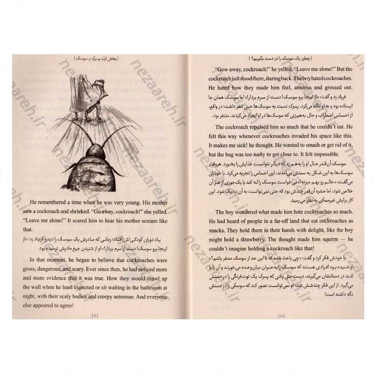 کتاب چطور یک سوسک را در دست بگیریم (متن 2 زبانه) اثر متیو مکس ول