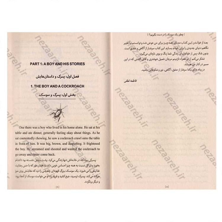 کتاب چطور یک سوسک را در دست بگیریم (متن 2 زبانه) اثر متیو مکس ول