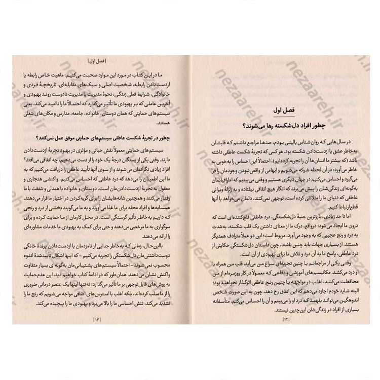 کتاب درمان دردهای عاطفی اثر گای وینچ