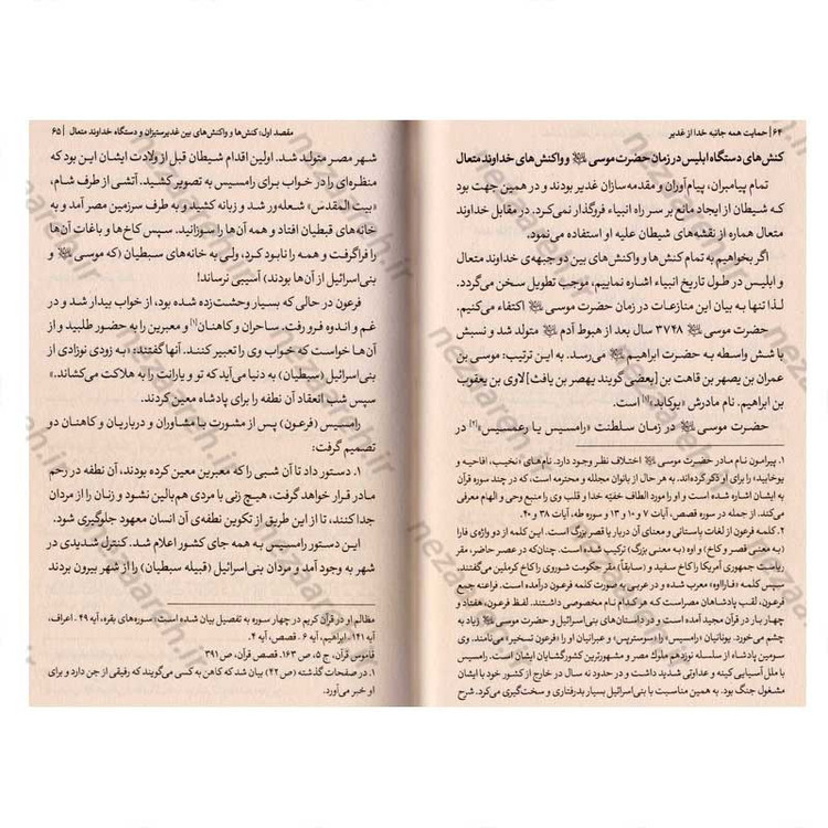 کتاب حمایت همه جانبه خداوند از غدیر