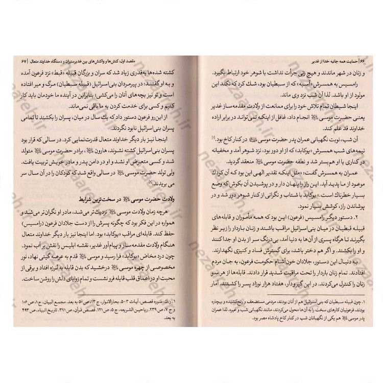 کتاب حمایت همه جانبه خداوند از غدیر