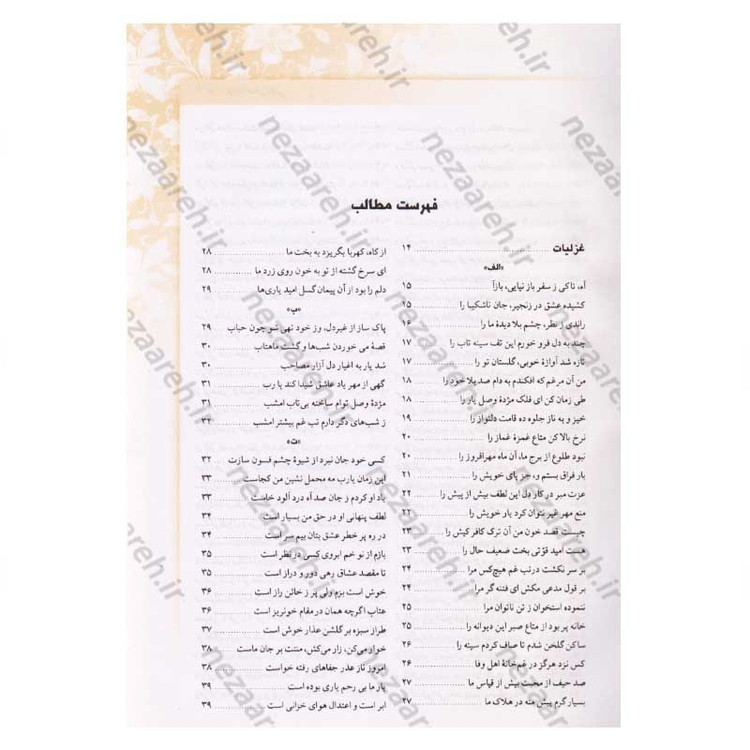 کتاب دیوان کامل وحشی بافقی اثر کمال الدین وحشی بافقی