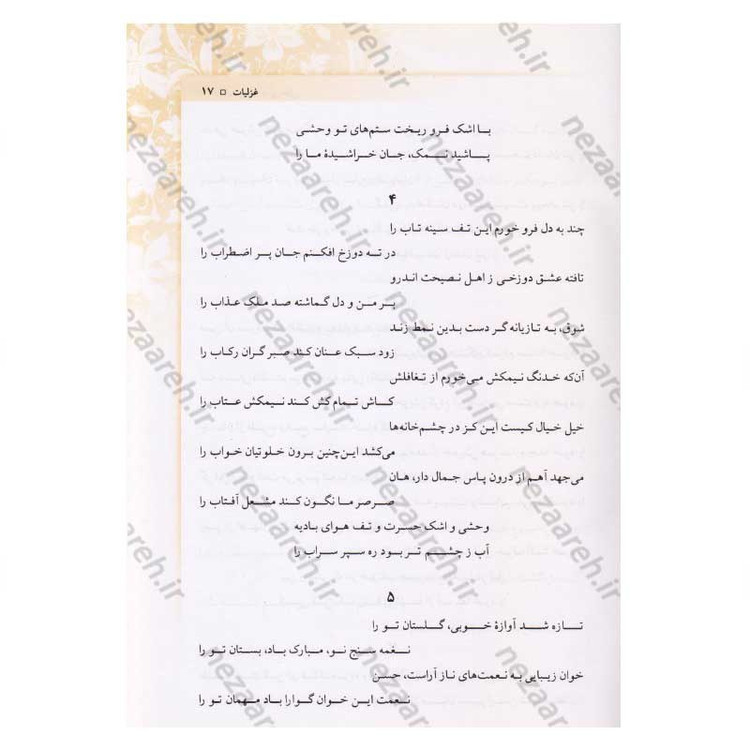 کتاب دیوان کامل وحشی بافقی اثر کمال الدین وحشی بافقی