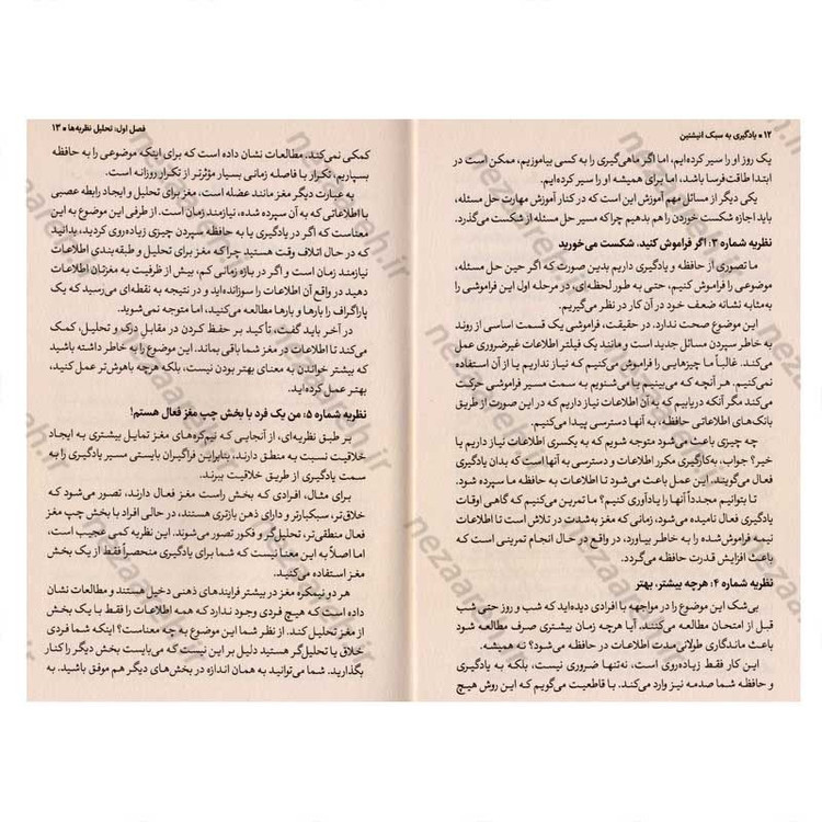 کتاب یادگیری به سبک انیشتین نویسنده پیتر هالینز