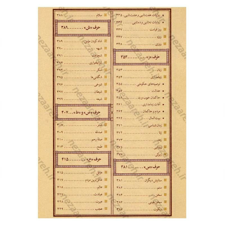 کتاب نهج امیر المومنین(ع) (سخنان امیرالمومنین) اثر محمد رضا اکبری