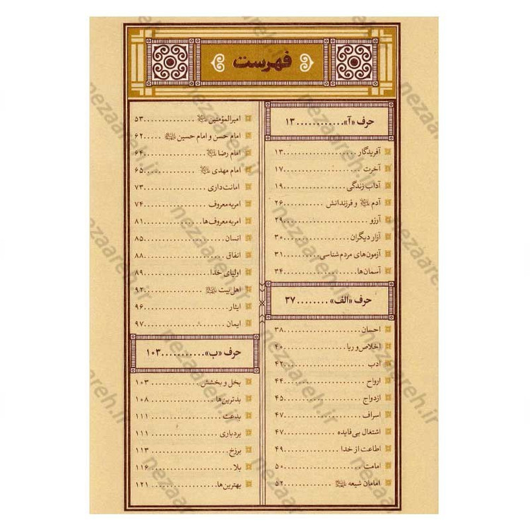 کتاب نهج امیر المومنین(ع) (سخنان امیرالمومنین) اثر محمد رضا اکبری