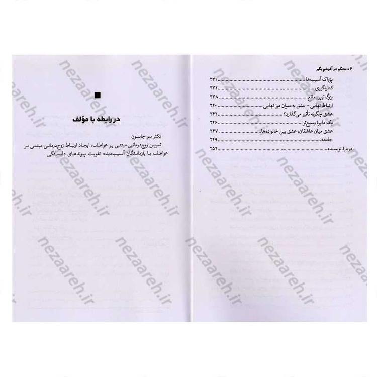 کتاب محکم در آغوشم بگیر (هفت گفت و گو برای زندگی با عشق) اثر دکتر سو جانسون