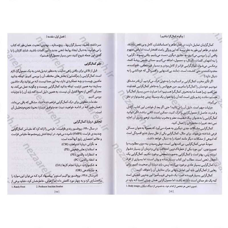 کتاب چگونه کمال گرا نباشیم اثر استفان گایز