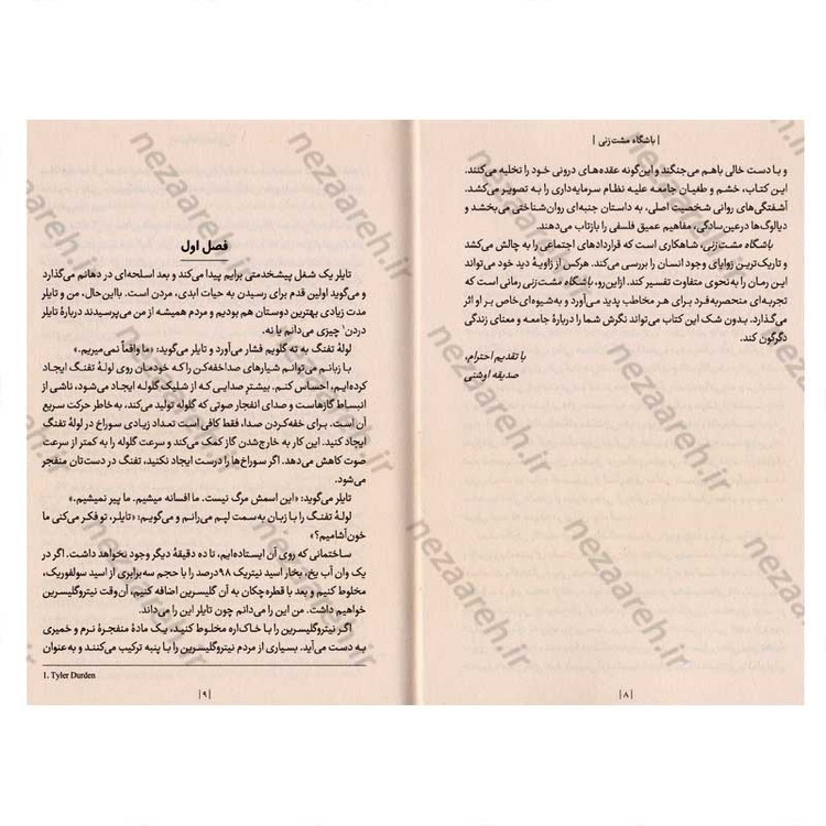 کتاب باشگاه مشت زنی اثر چاک پالانیک