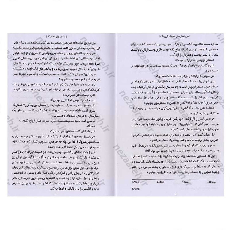 کتاب روح تیمارستان متروک گری لاک اثر دن پابلوکی