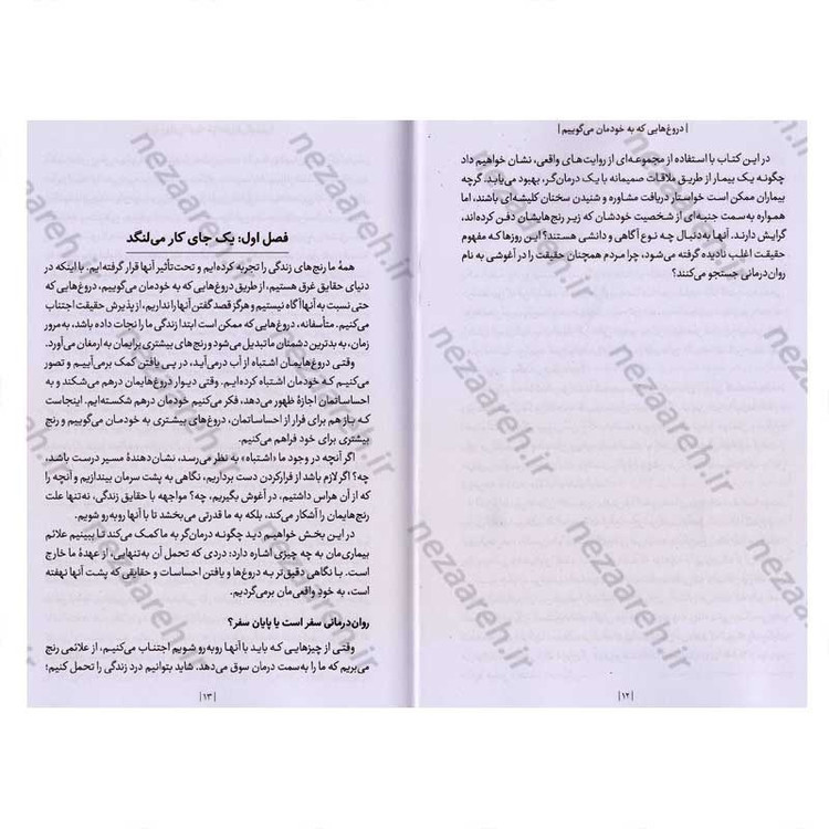 کتاب دروغ هایی که به خودمان می گوییم اثر جان فردریکسون