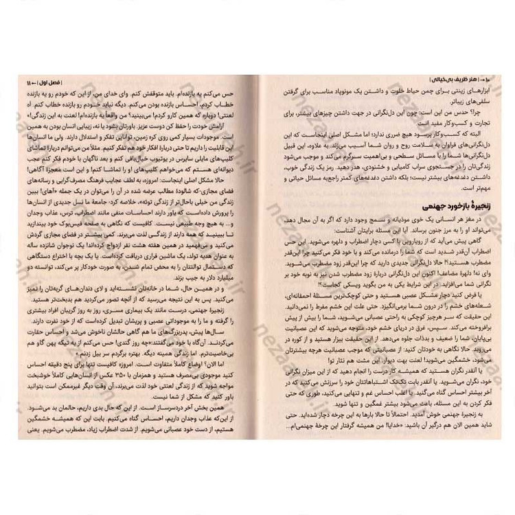 کتاب هنر ظریف بی خیالی (رویکردی درونی برای زندگی بهتر) اثر مارک منسون