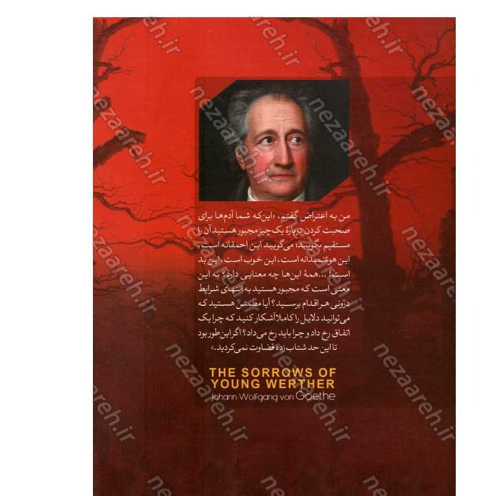 کتاب رنج های ورتر جوان اثر یوهان ولفگانگ گوته