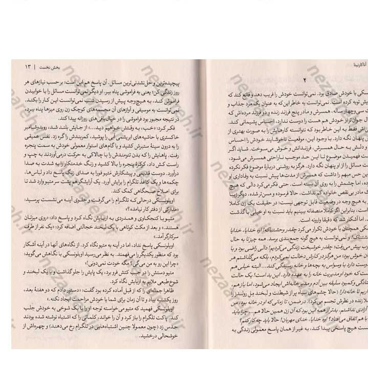 کتاب آنا کارنینا (2 جلدی) اثر لئو تولستوی