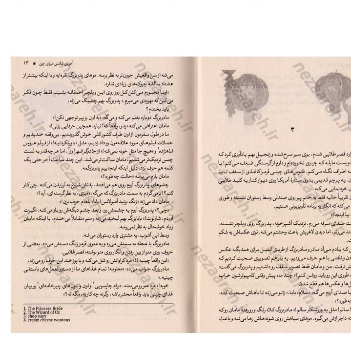 کتاب آخرین شانس میزی چن اثر لیزا ای