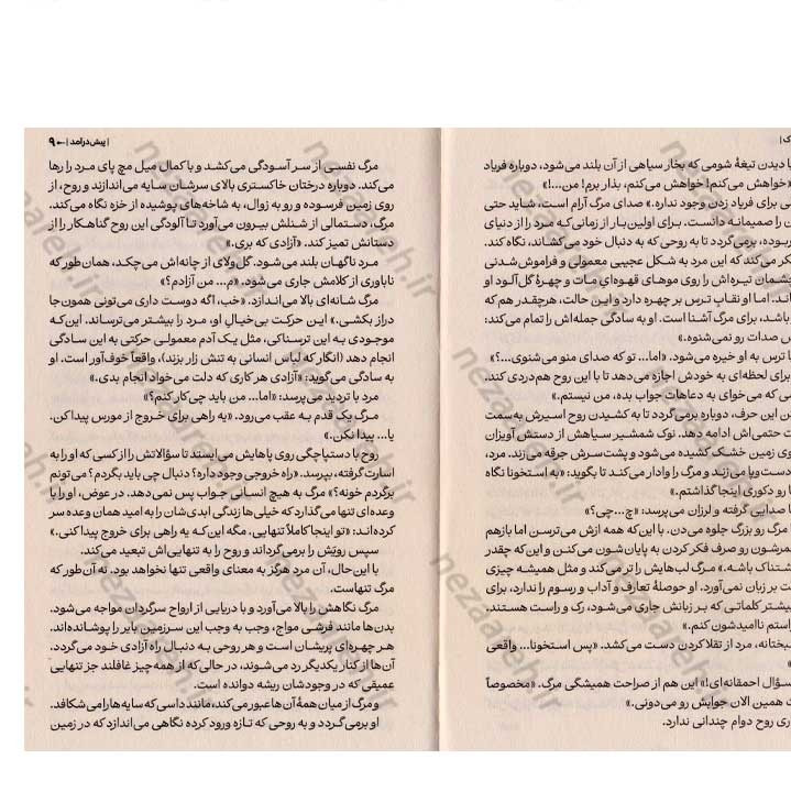 کتاب بیم ناک اثر لورن رابرتس انتشارات آراستگان