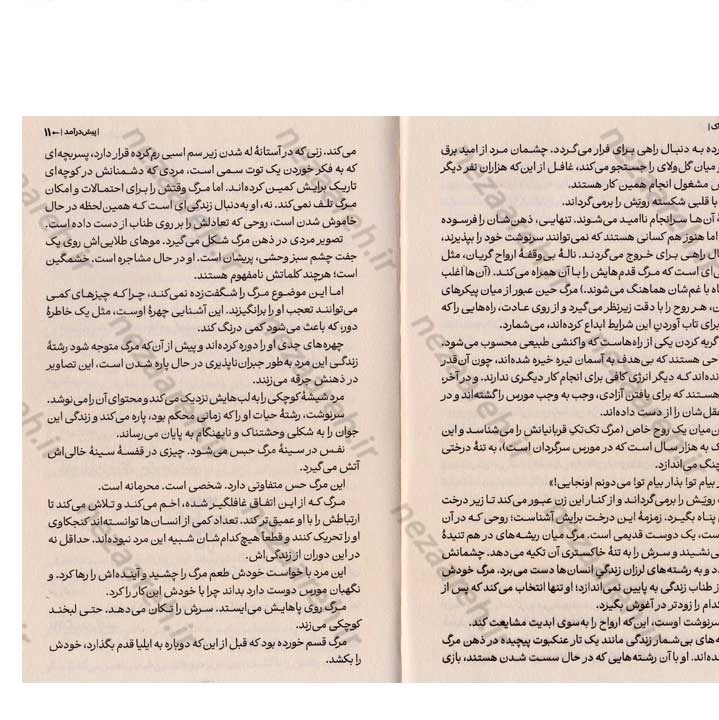 کتاب بیم ناک اثر لورن رابرتس انتشارات آراستگان
