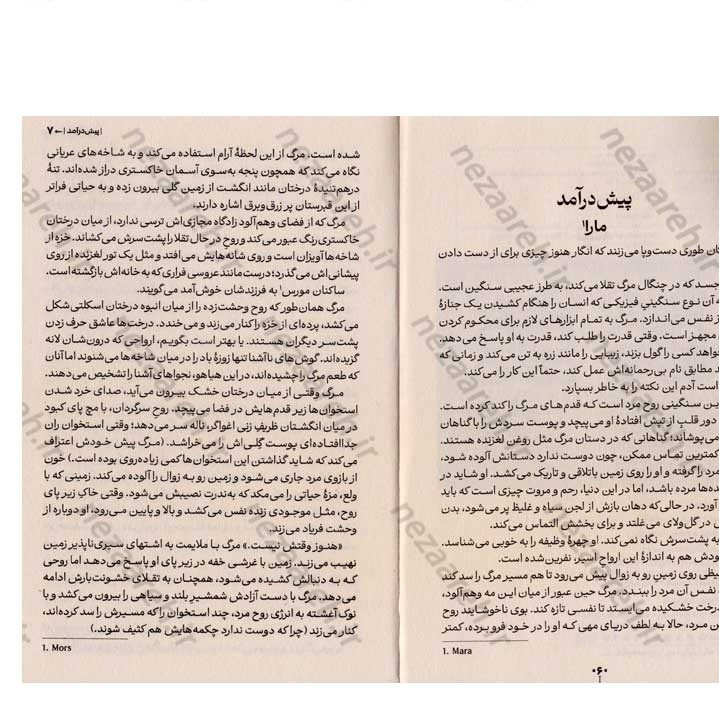 کتاب بیم ناک اثر لورن رابرتس انتشارات آراستگان