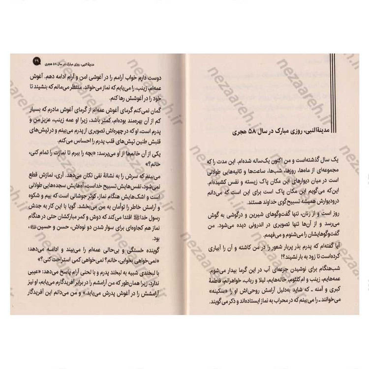 کتاب ستاره کربلا (یادداشت های روزانه دختری خردسال از کربلا) اثر رجاء محمد بیطار