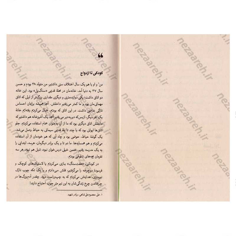 کتاب سید حسن (زندگی نامه و خاطرات سردار شهید سید حسن معصوم علی شاهی)