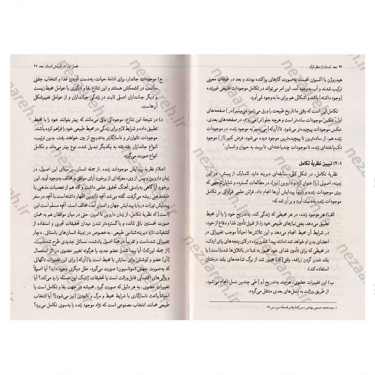 کتاب انسان از منظر قرآن (انسان شناسی شهید آیت الله دکتر بهشتی) اثر شهید بهشتی