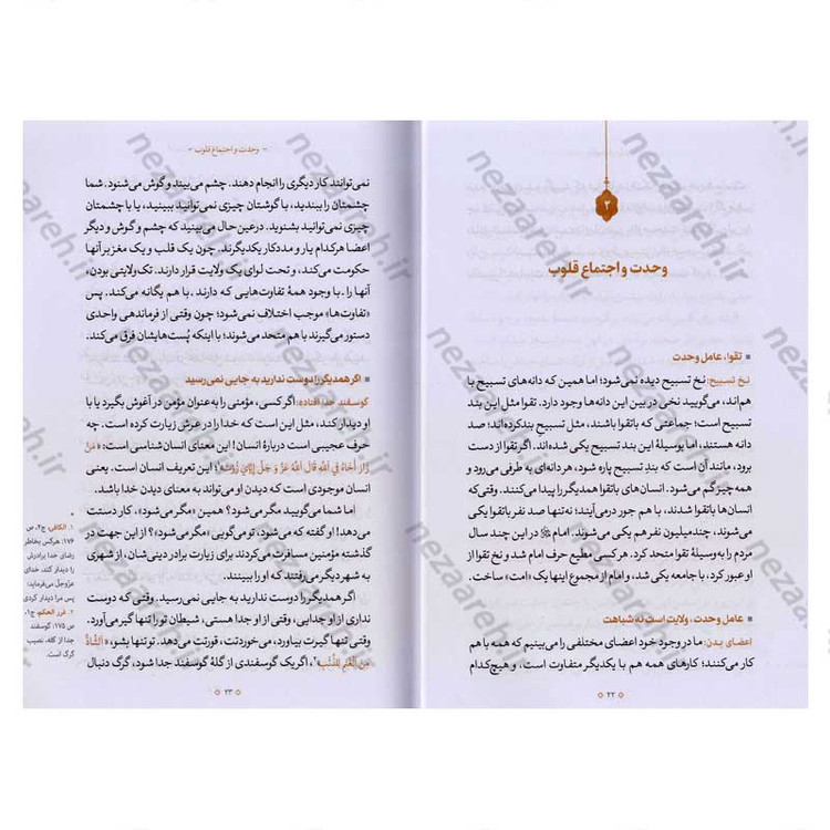 کتاب تمثیلات سیاسی اجتماعی (جلد اول) اثر آیت الله محی الدین حائری شیرازی