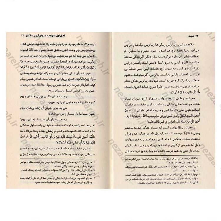 کتاب شهید (رهیافتی به راز و رمز مقام شهادت) اثر محمد تقی فیاض بخش