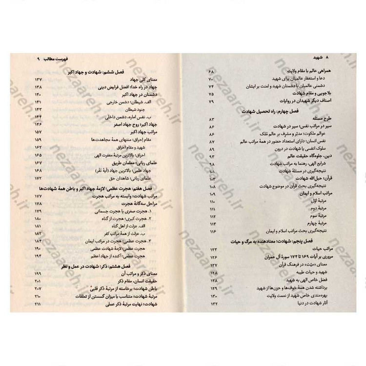 کتاب شهید (رهیافتی به راز و رمز مقام شهادت) اثر محمد تقی فیاض بخش
