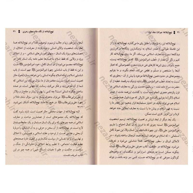 کتاب نهج البلاغه جوانان (تاریخ به روایت امام علی(ع)) جلد اول اثر محمد حسین دانشوند