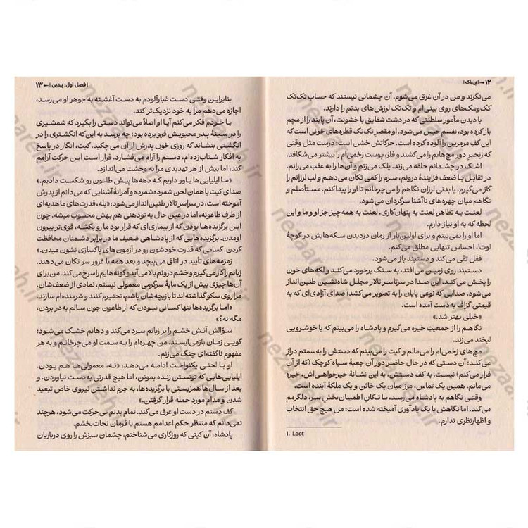 کتاب بی باک اثر لورن رابرتس انتشارات آراستگان