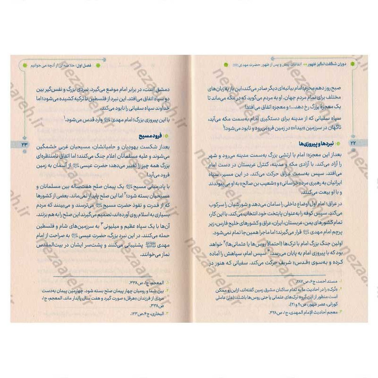 کتاب دوران شگفت انگیز ظهور نویسنده علی شعیبی