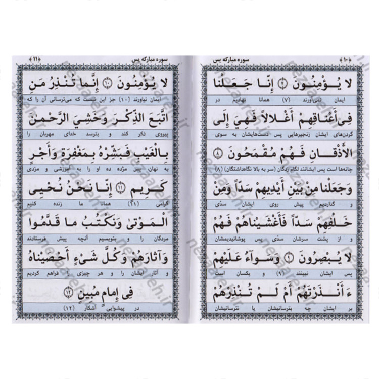 کتاب ختم سوره های یاسین واقعه همراه با زیارت عاشورا دعای توسل نماز امام زمان