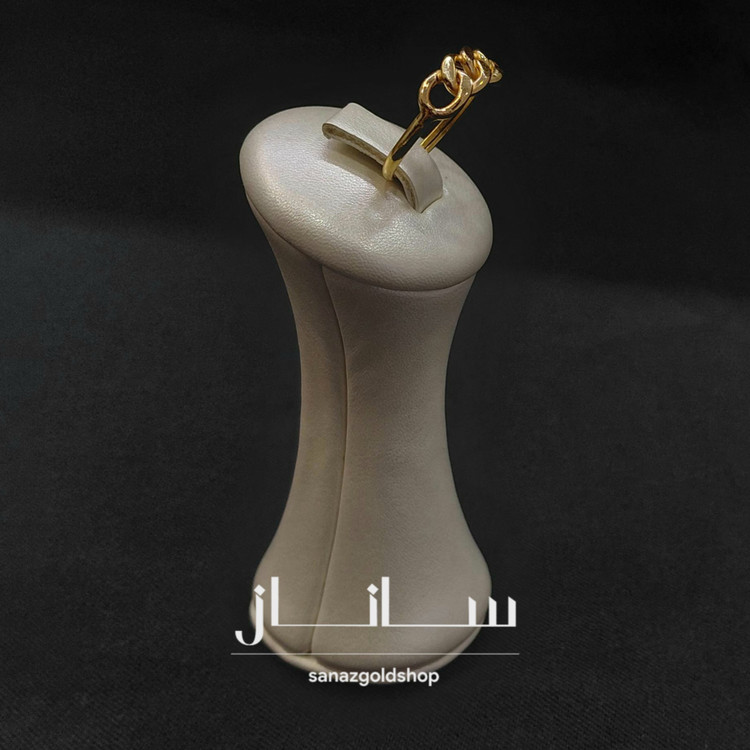 انگشتر مینیمال طرح کارتیه 18عیار ارسال رایگان گالری طلای ساناز