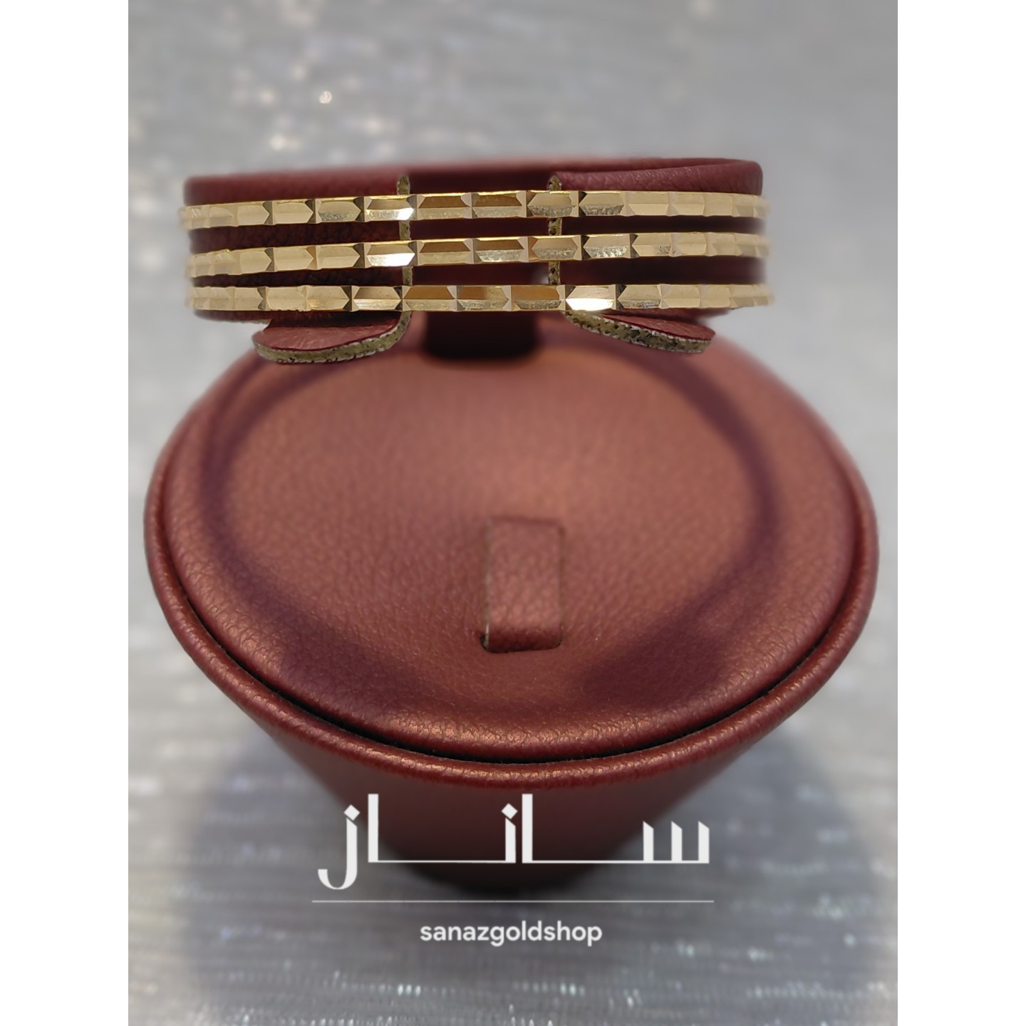 النگو تراش 18 عیار کم اجرت ارسال رایگان گالری طلای ساناز
