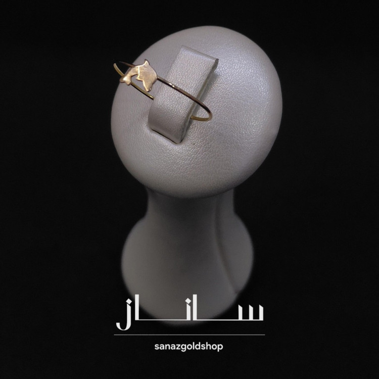 انگشتر دلفین طلای 18 عیار ( ارسال رایگان )