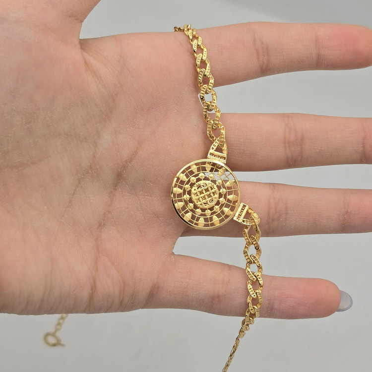 نیم ست طلا کم اجرت 18 عیار زنانه طلا و شمش برلیان مدل ورساچ کارتیه